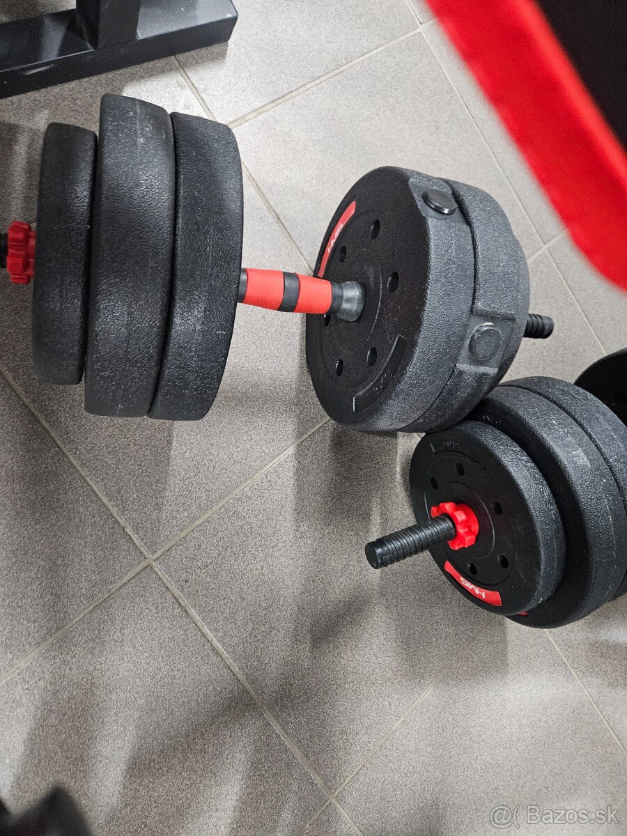 Predam činky lavičky na cvicenie - 2