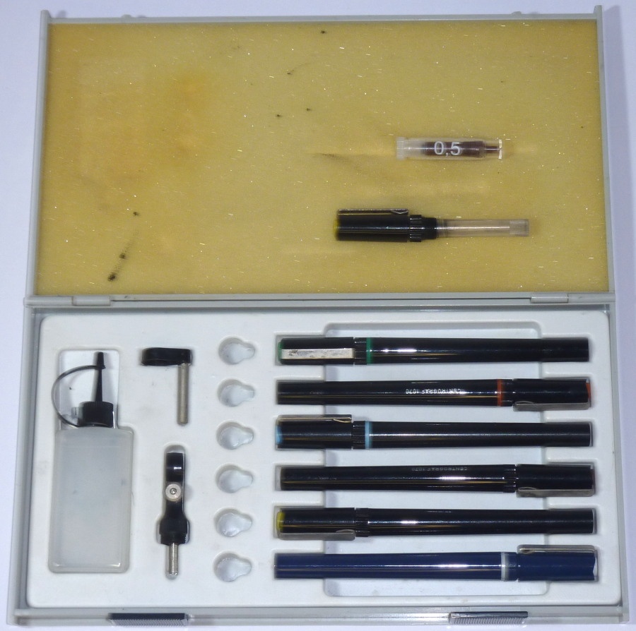 Predám Centrograf a sadu kružidiel. - 2