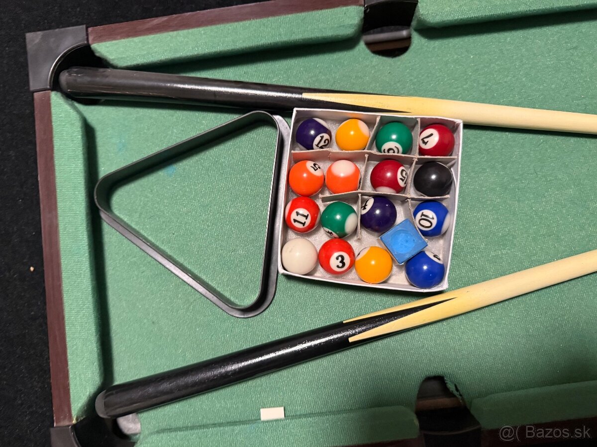 Detský drevený biliard - 2
