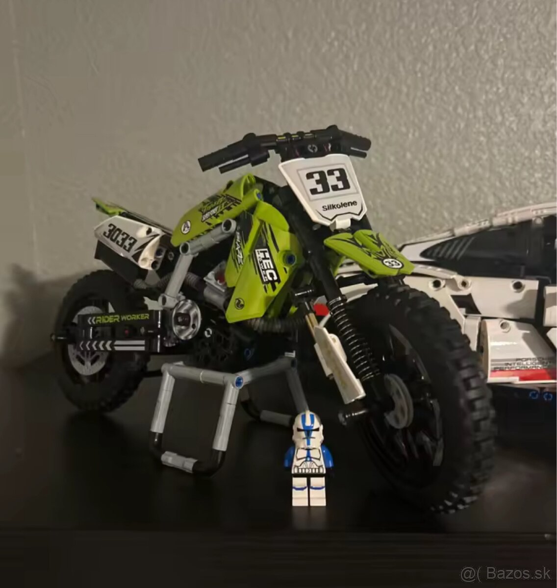 Motorka Cross, kompatibilné s LEGO Technic - 2