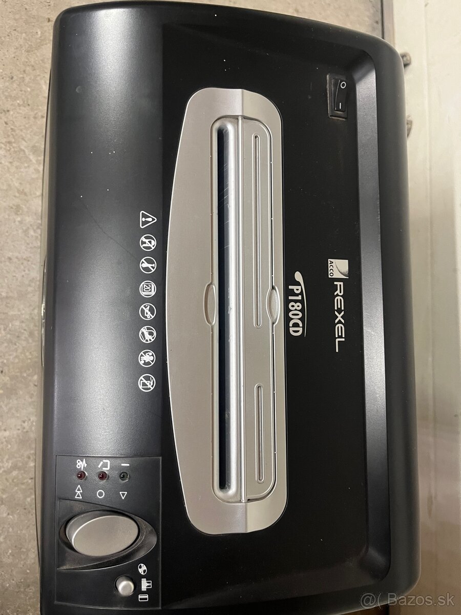 Skartovac Rexel P180CD - 2