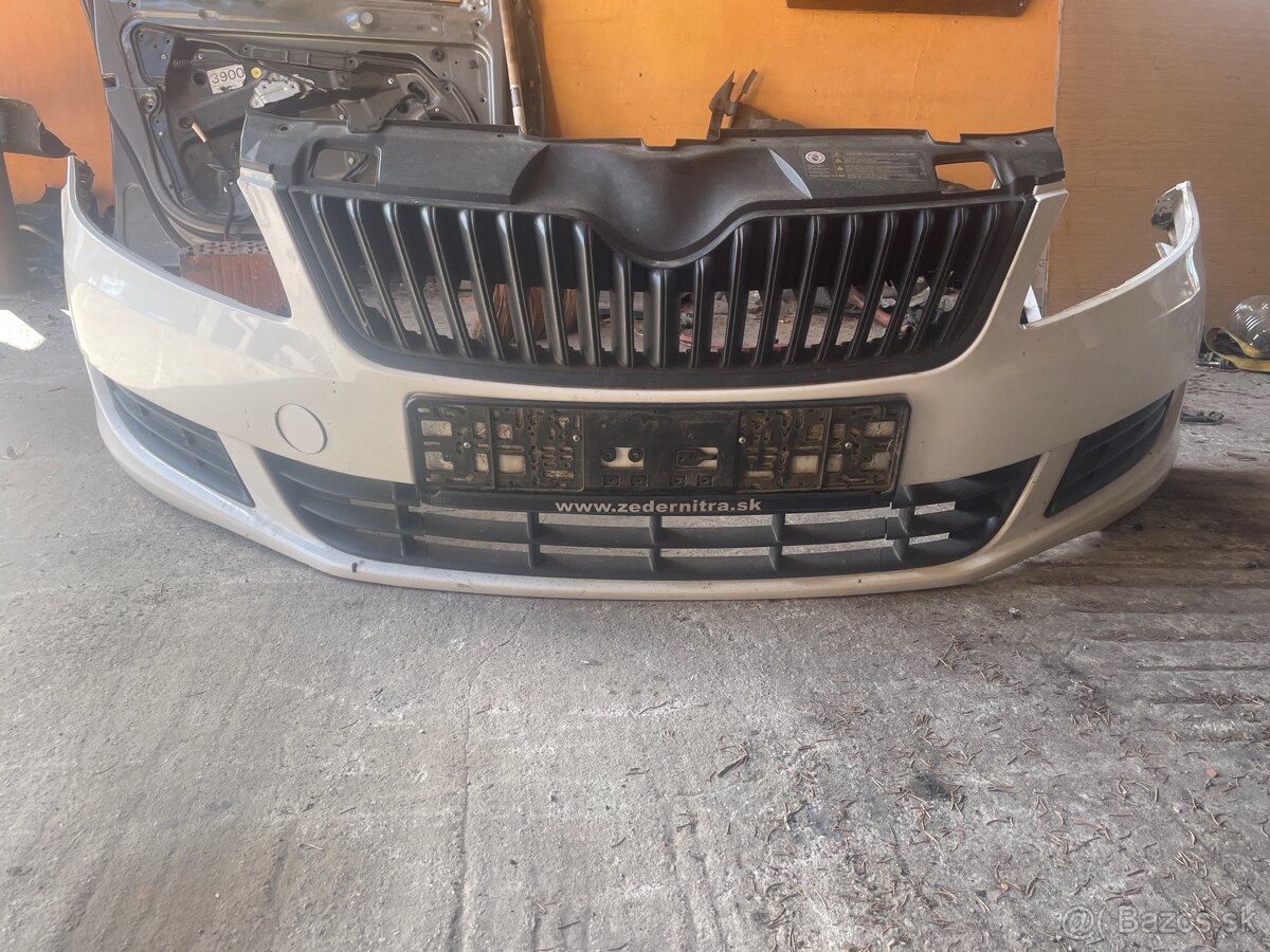 Predný nárazník škoda fabia 2 facelift - 2