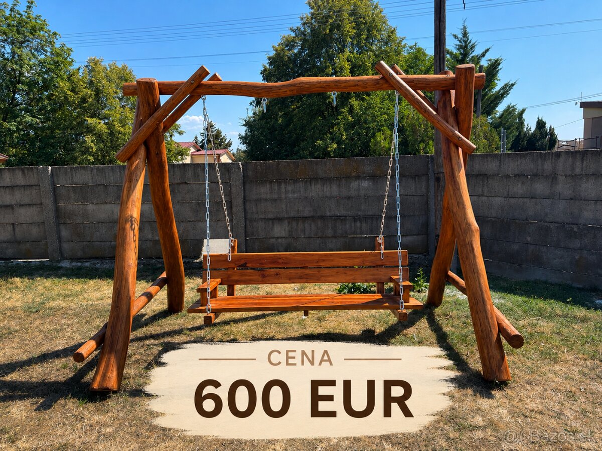 Agátové hojdačky, koly - Doprava celá SR. - 2
