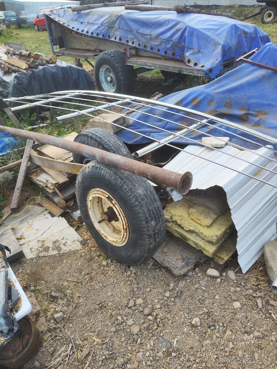 Nápravy vlečka 5 t - 2