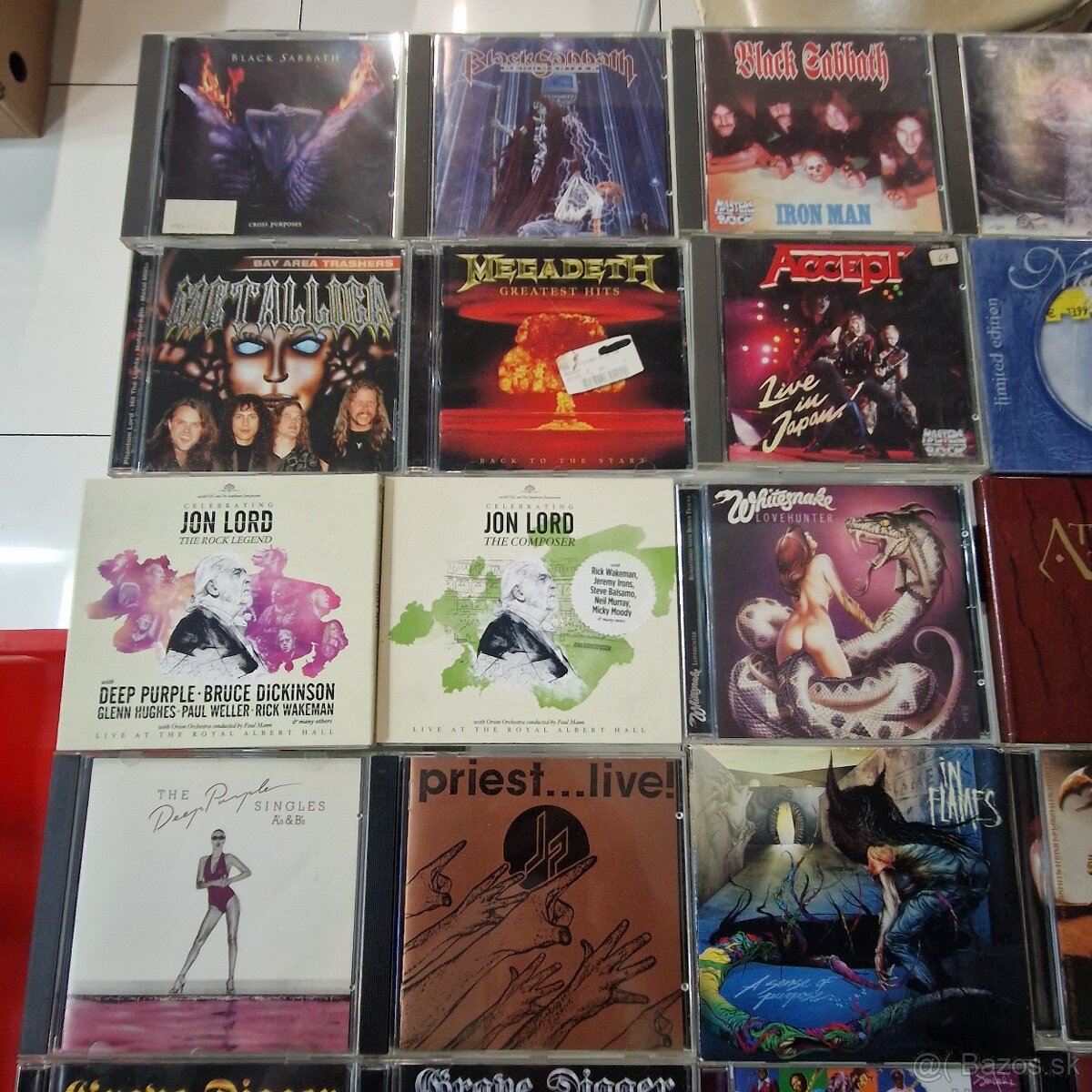 CD-čka...BLACK SABBATH,OZZY OSBOURNE,BLACKMORES NIGHT..... - 2