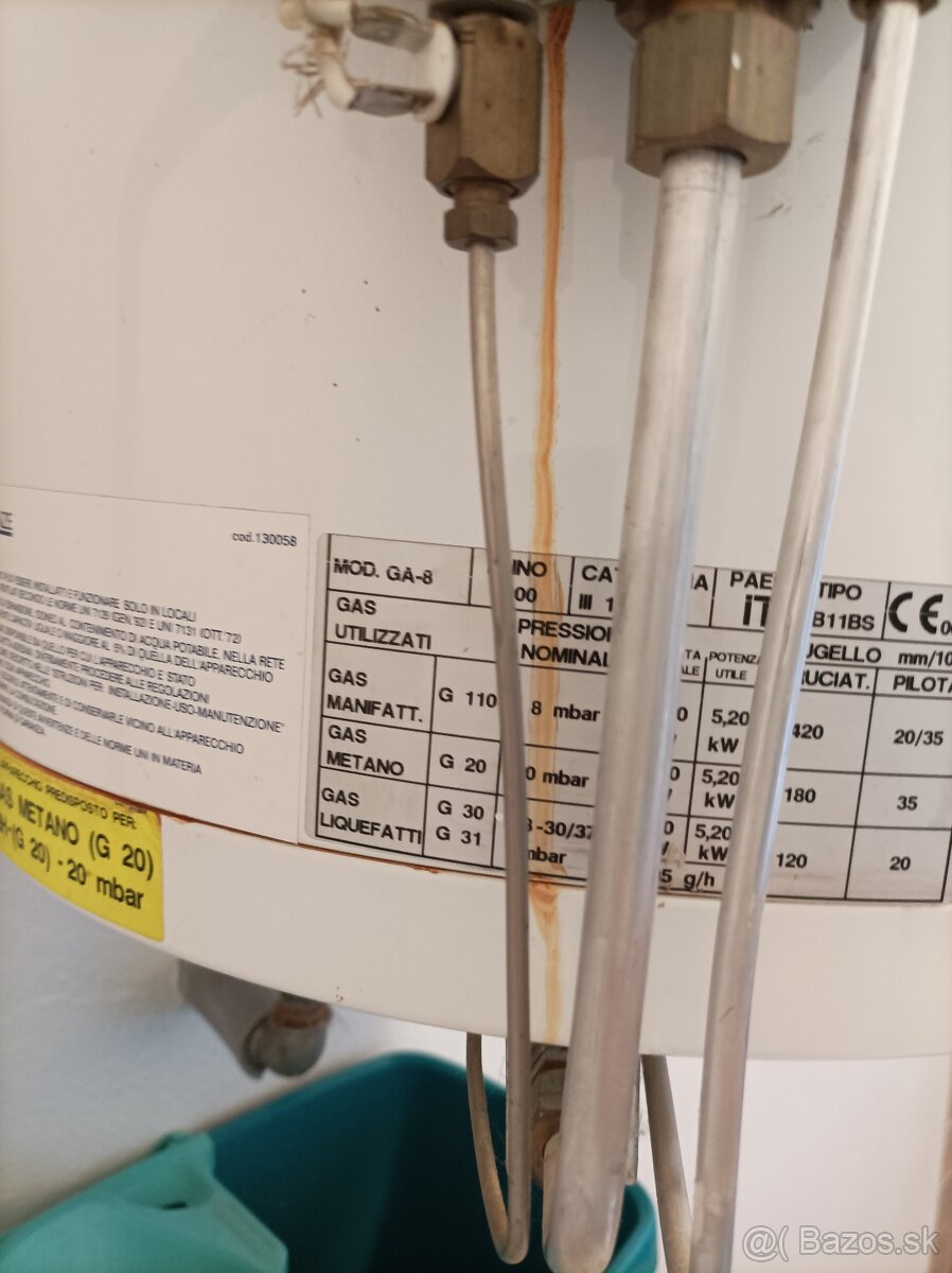 Plynovy boiler Heizer 80L - 2