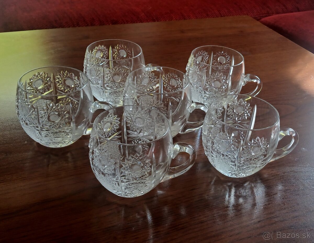 Krištáľové poháre na bowle - 2