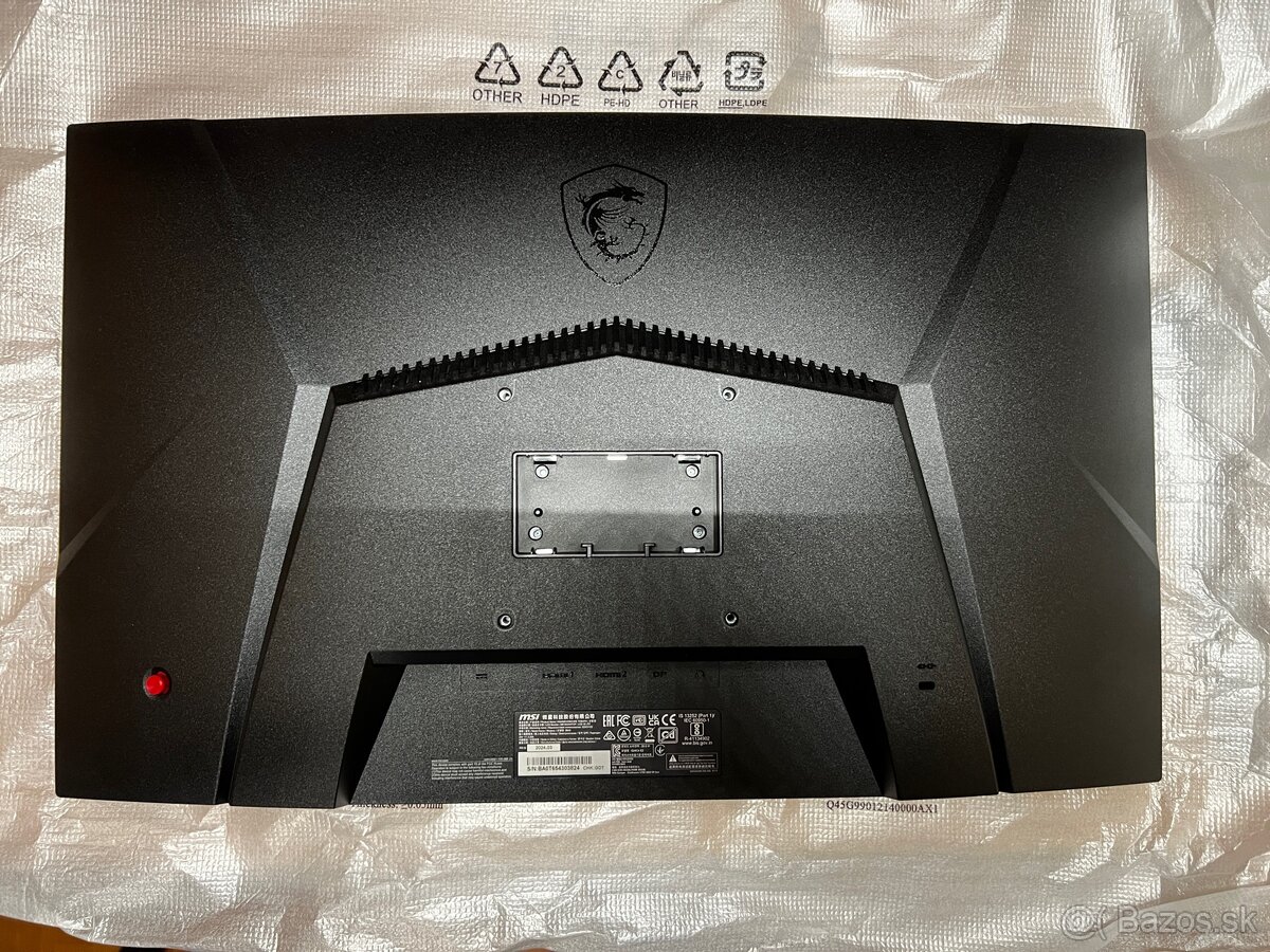 Predám herný monitor MSI G24C4 E2 (23,6") - 2