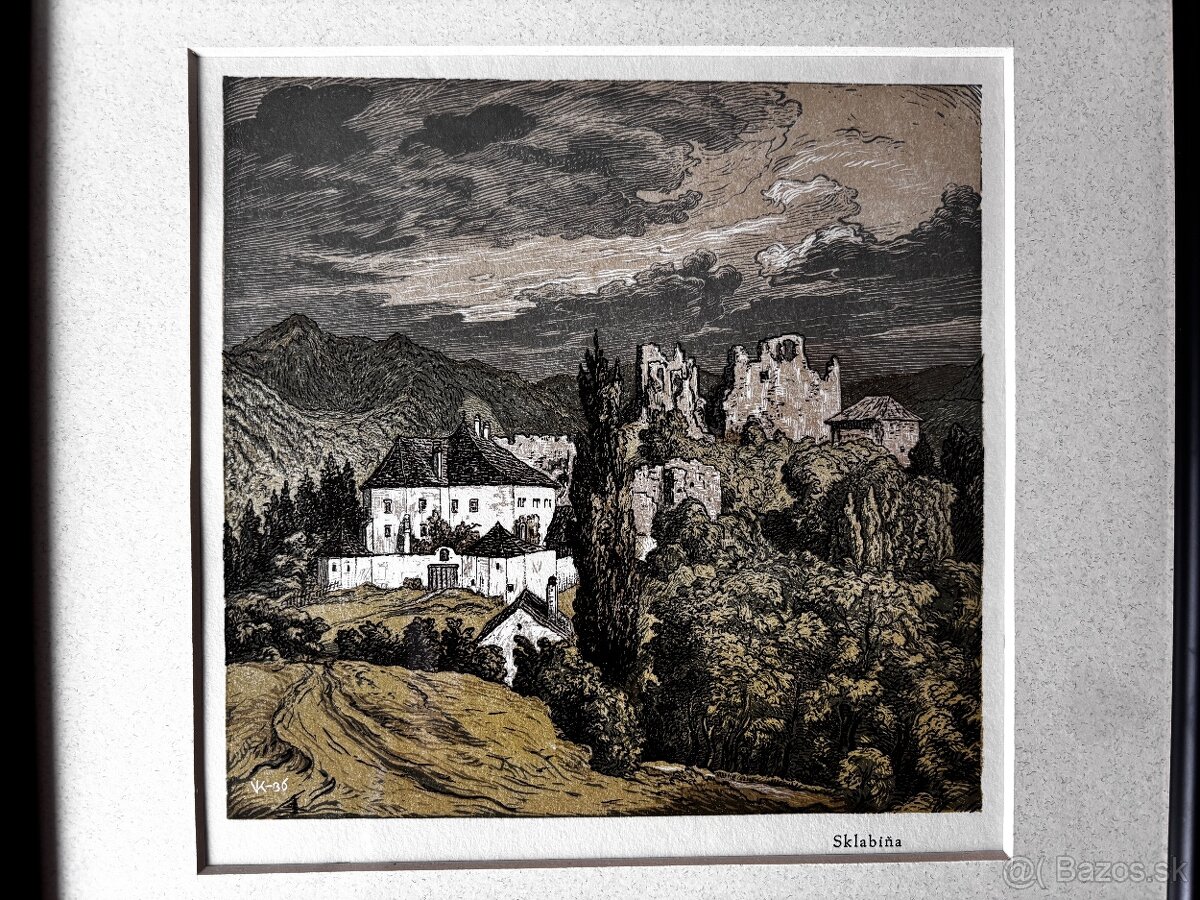 Karel Vik - motivy zo Slovenska - 2