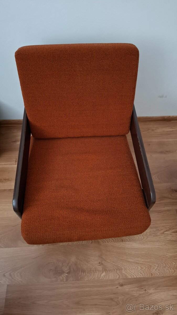 🛋️ Retro kreslo / Klubové kreslo – 6 kusov - 2