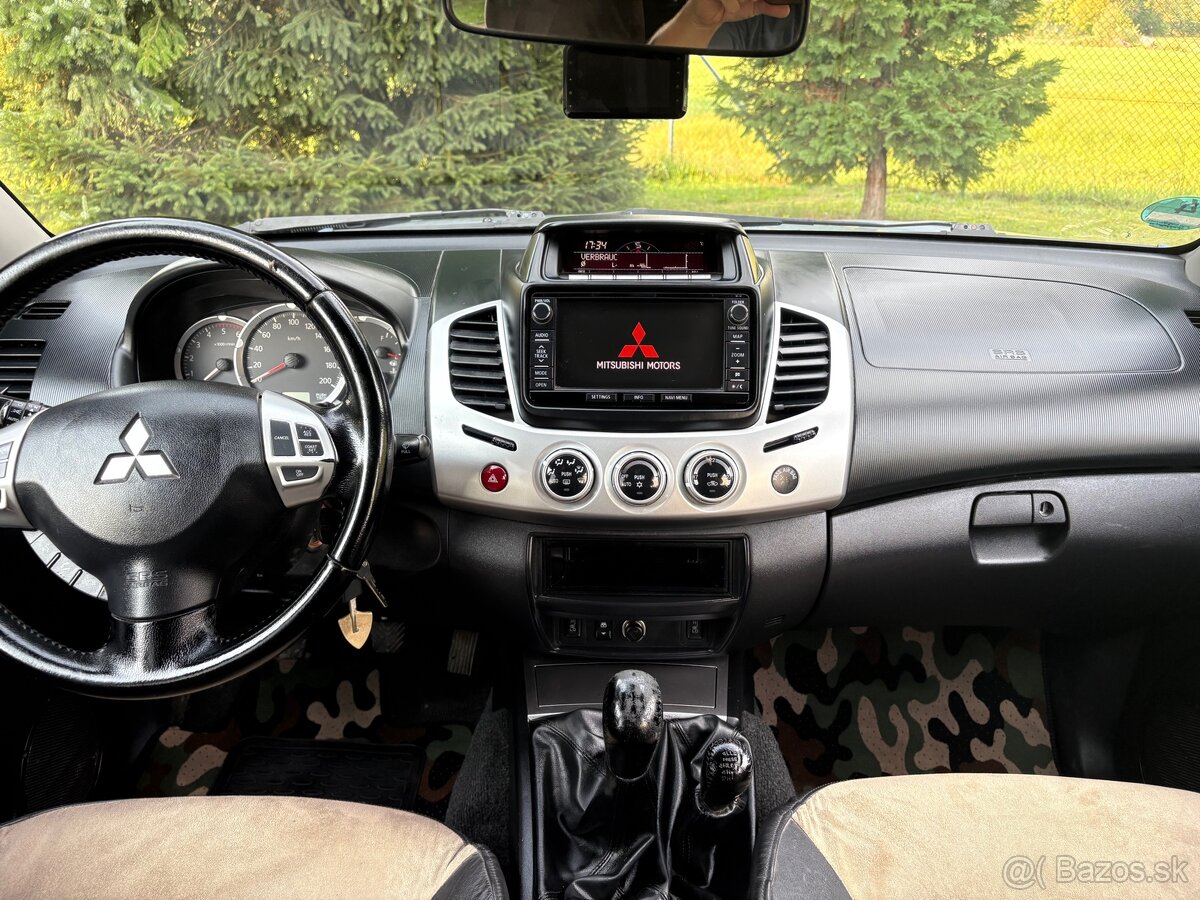 Mitsubishi L200 2.5 DID ,dazdovy,klima, kozeny paket - 2