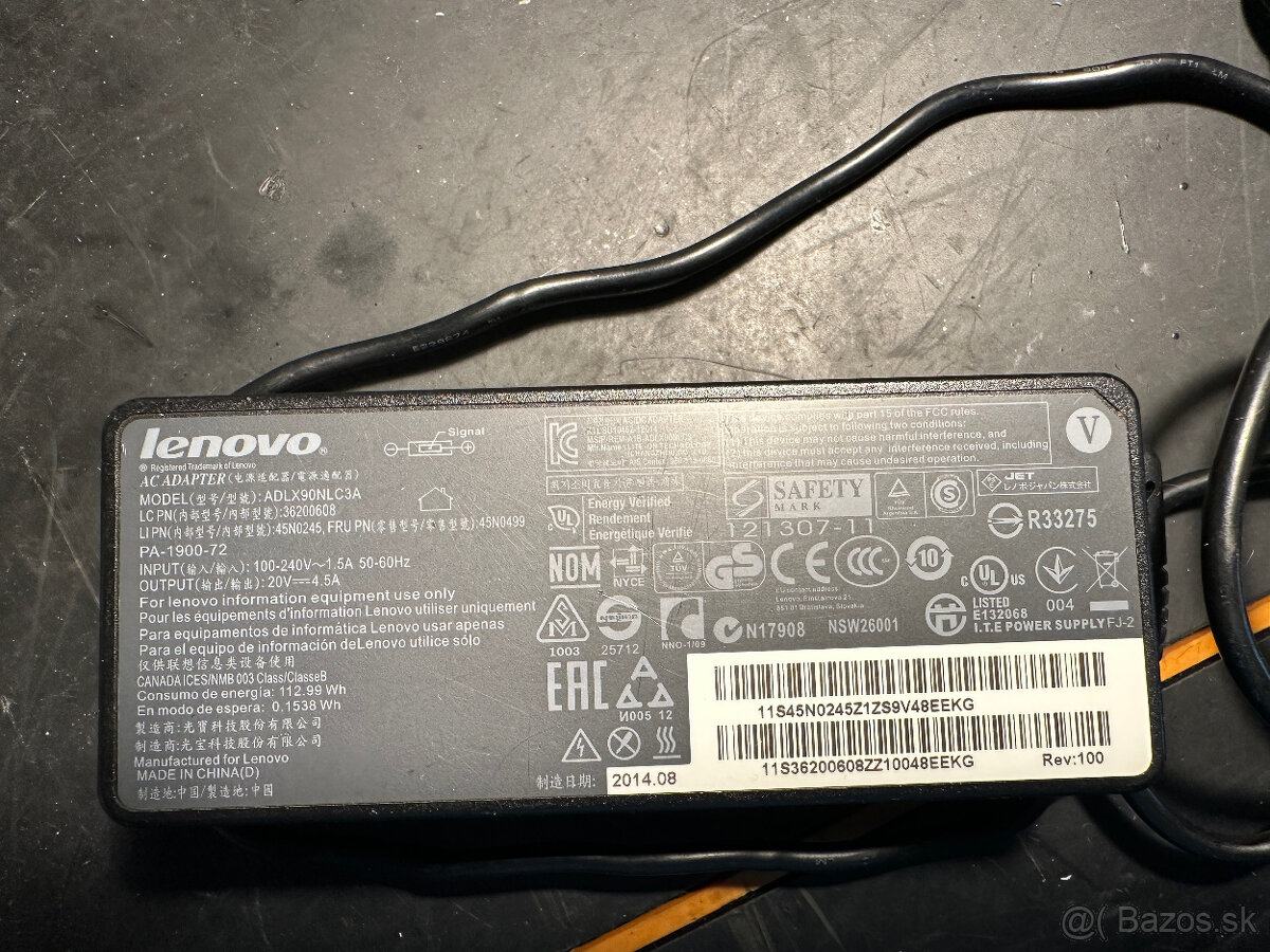 AC Adaptér Lenovo 90W - 2