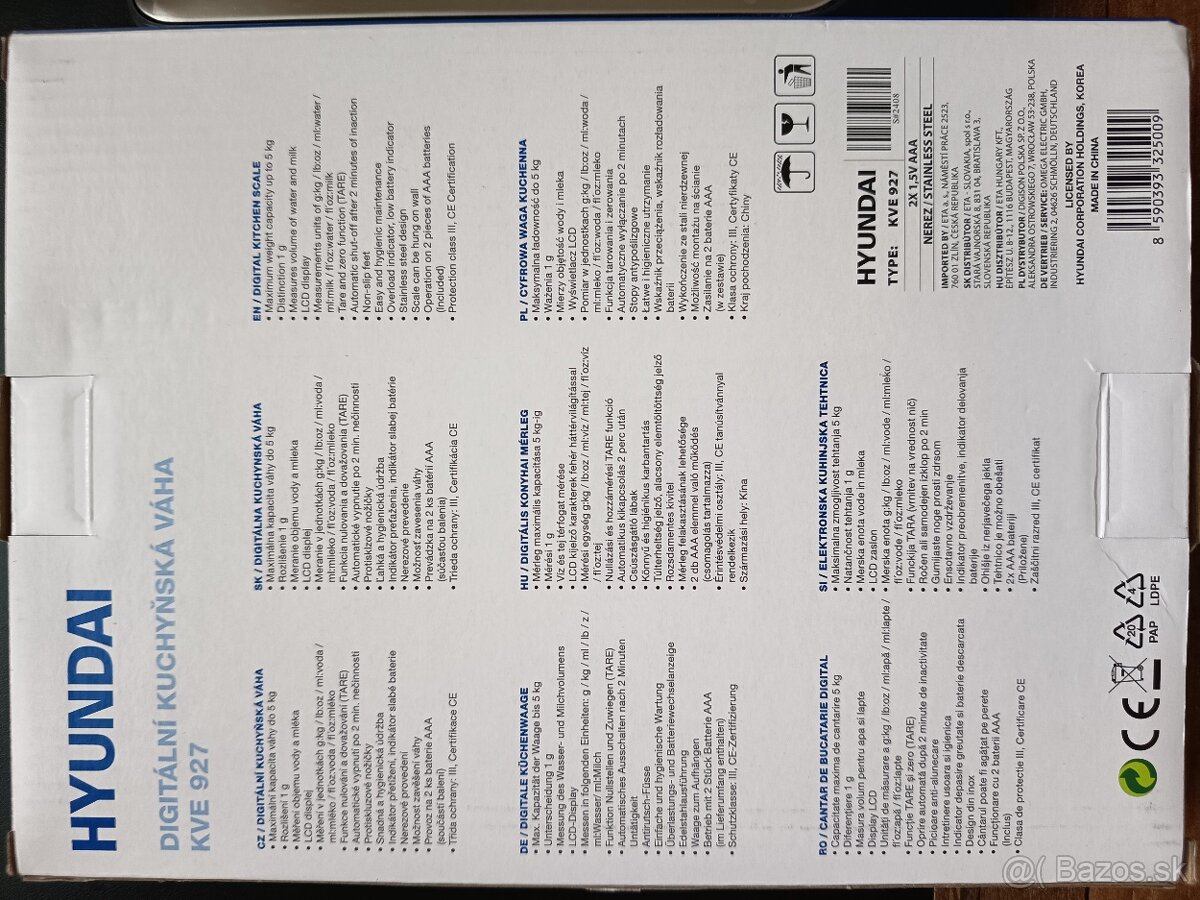 Kuchynska váha - 2