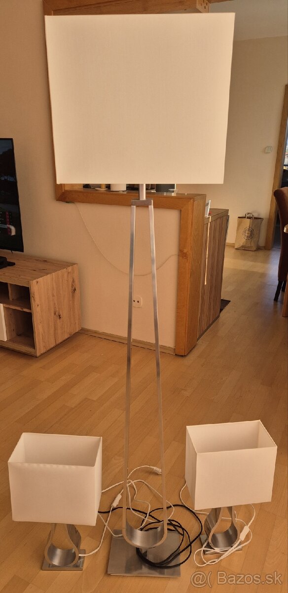 Stojaca lampa a 2 nočné lampy - 2