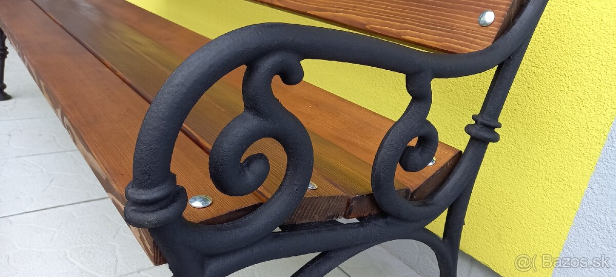 Parková lavička Schonbrunn - 2