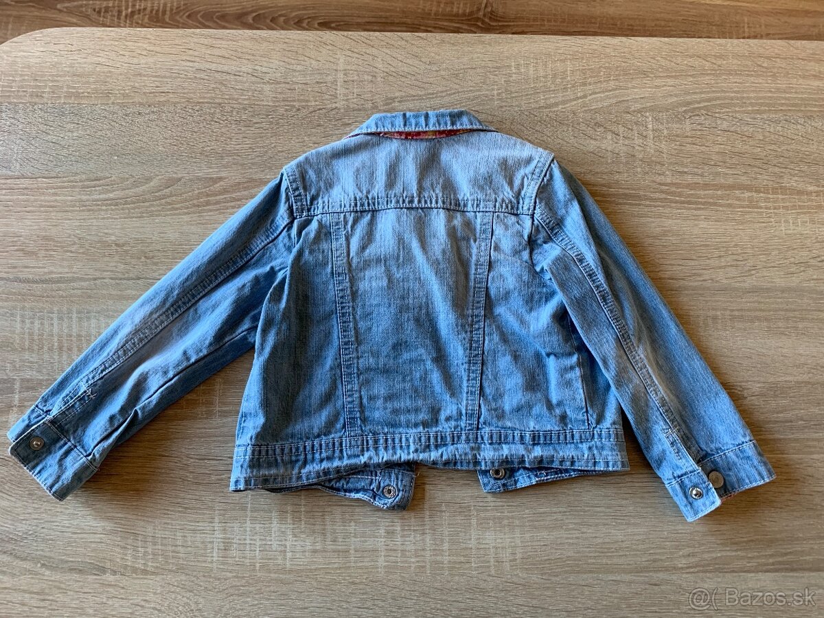 Riflová bundička - 2