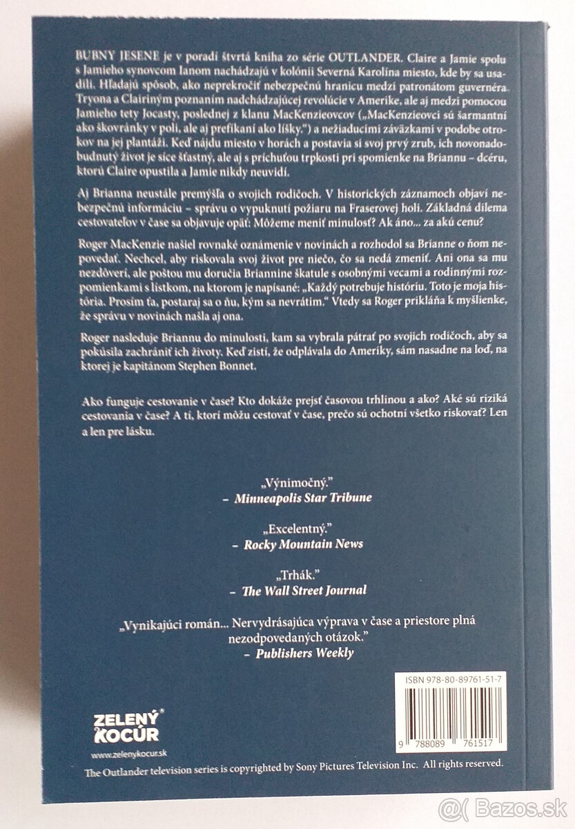Diana Gabaldon - Outlander 4: Bubny jesene - 2