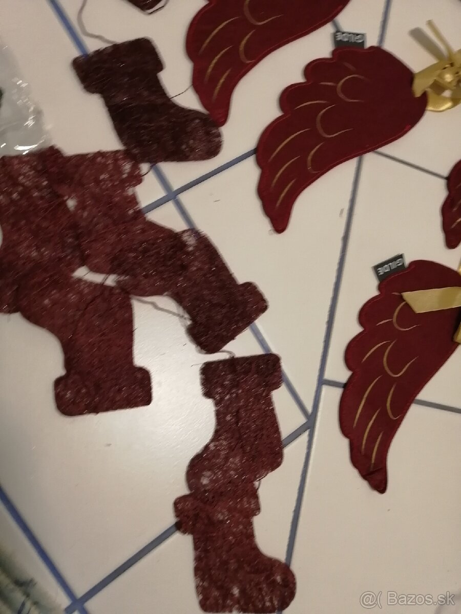 Vianocna dekorácia kridlo - 2