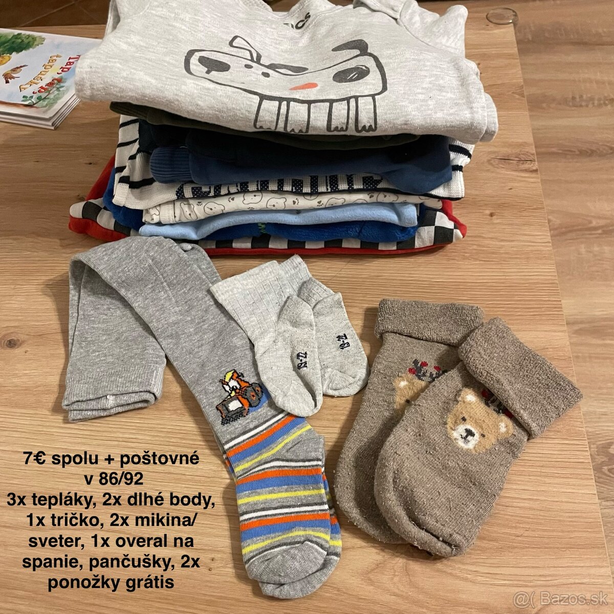 Balík oblečenia - mix v 86/92 - 2