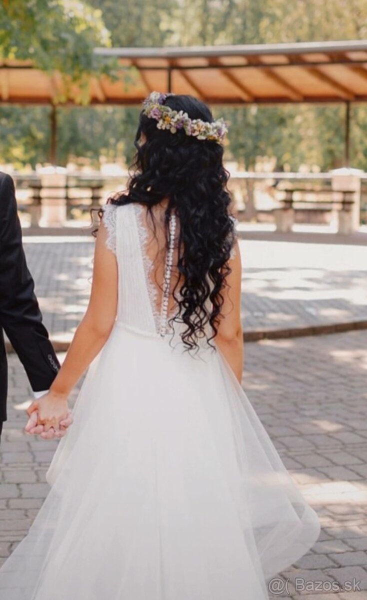 Svadobné šaty pre vílu, veľ.S - 2