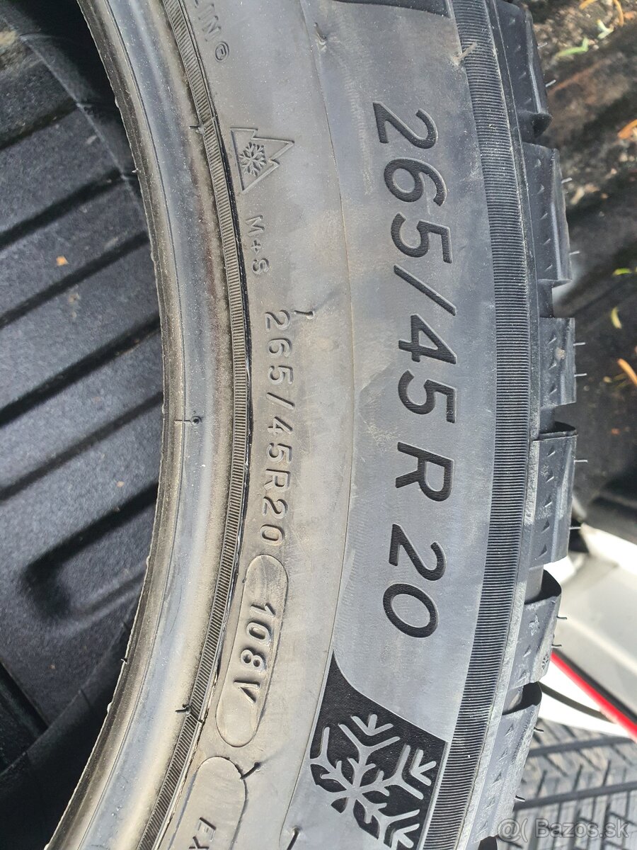 Michelin pilot alpin 5 SUV 265/45/20 - 2