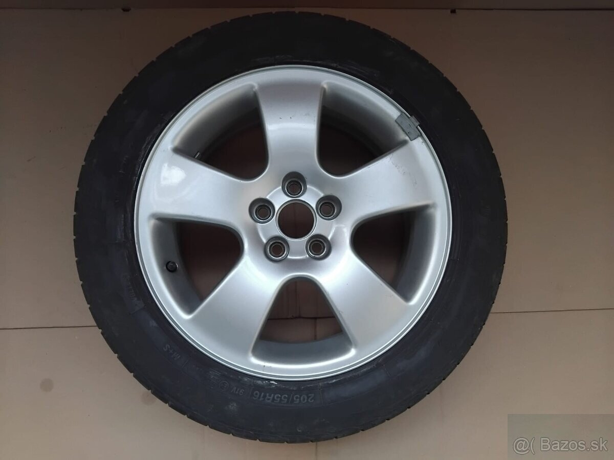 hliníkový disk 5x100mm R16" Audi, VW, Škoda - 2