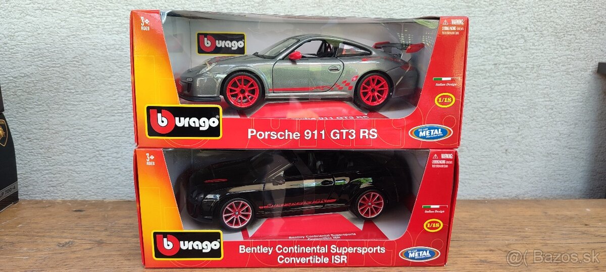 Modely Burago 1/18 - 2