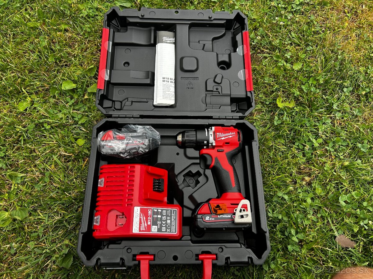 MILWAUKEE M18BLPDRC aku vrtačka - 2