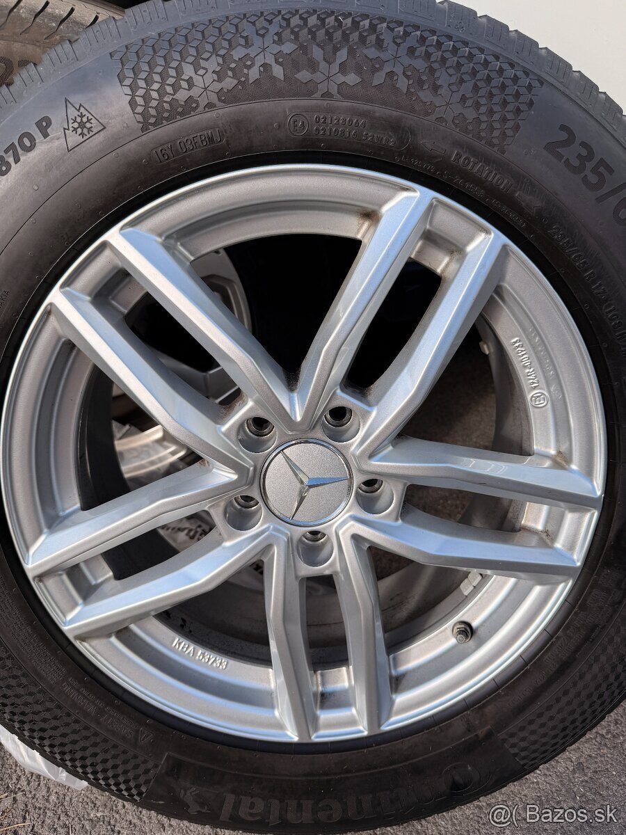 Zimná sada Mercedes GLC R17 Continental + TPMS - 2