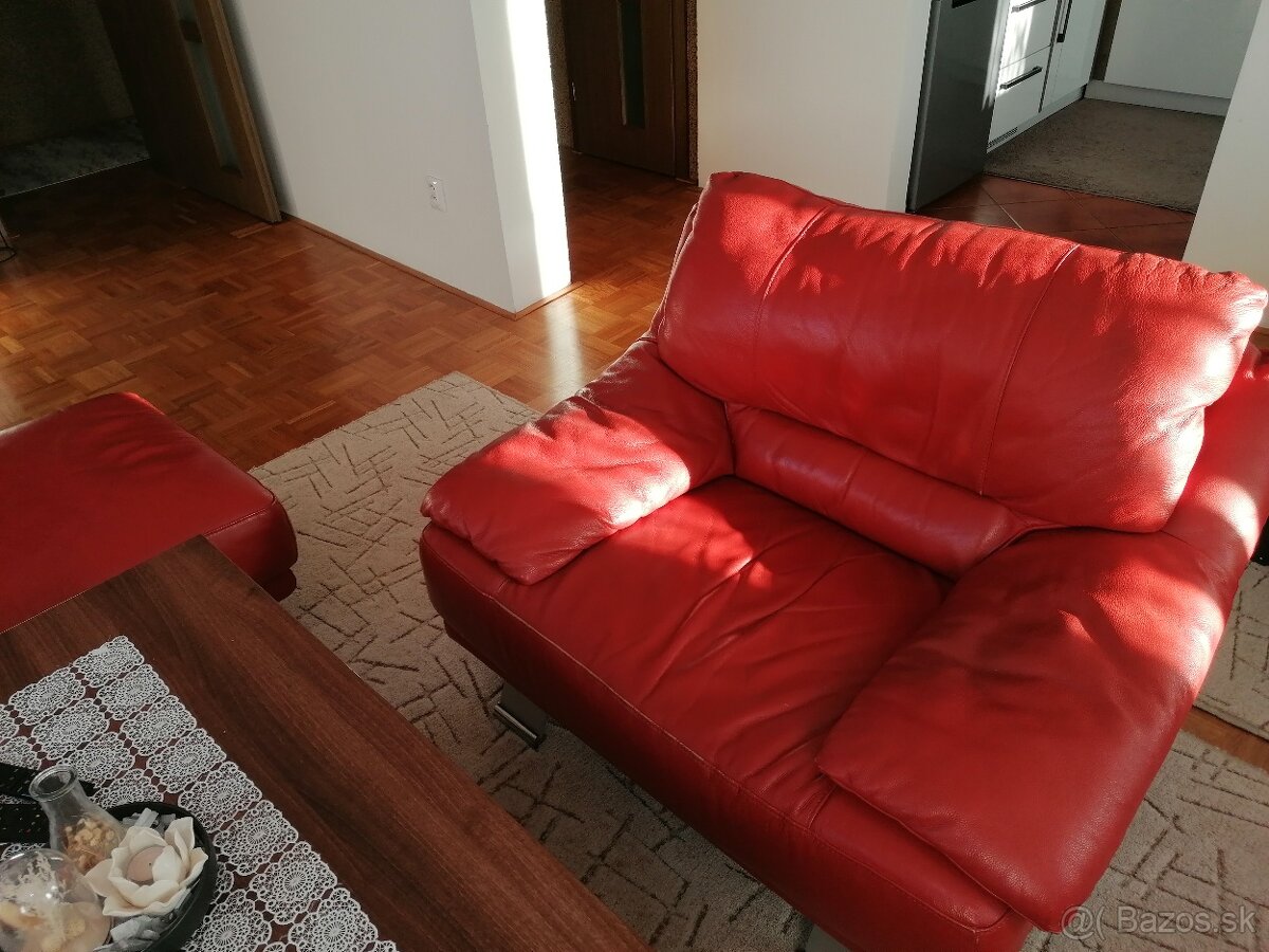 Kožená sedacia súprava - 2