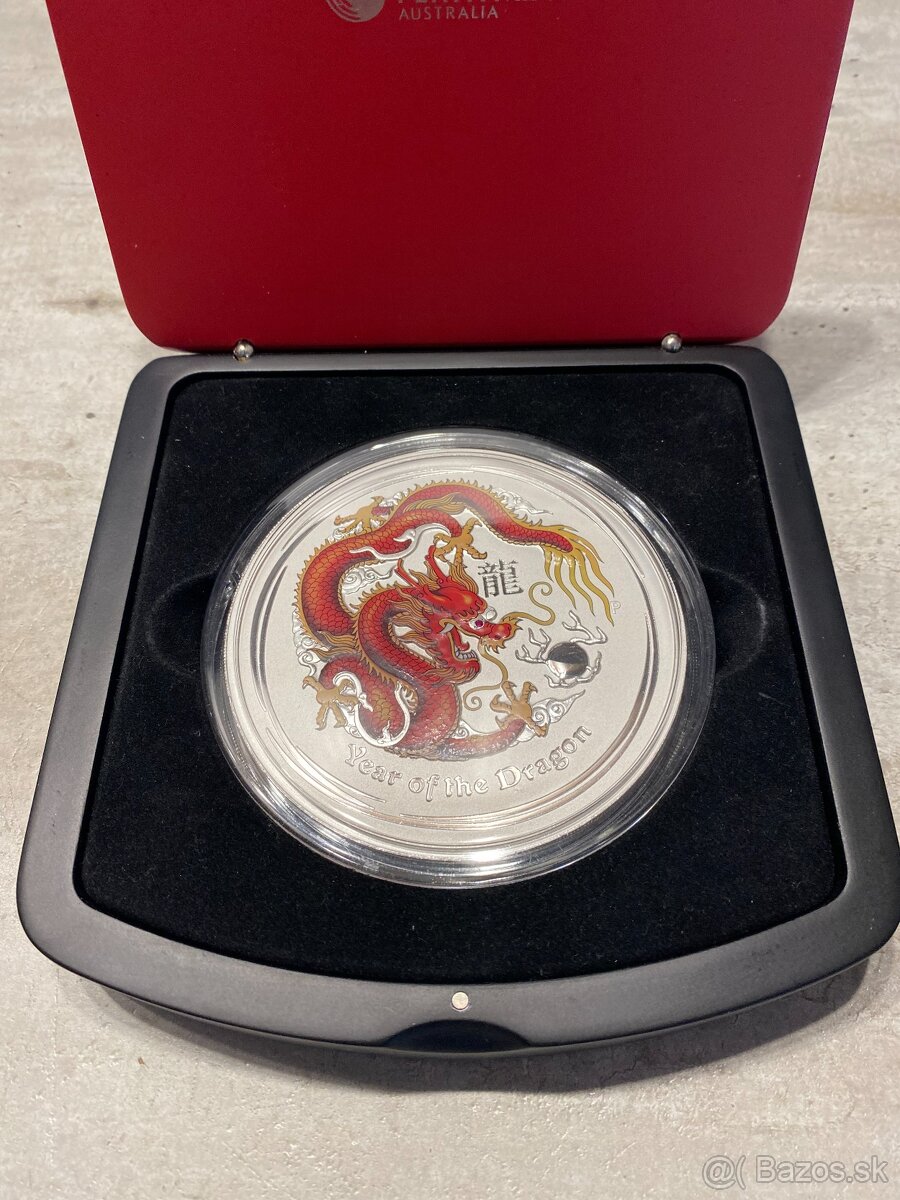 1 kg minca s drahokamom strieborna - 2