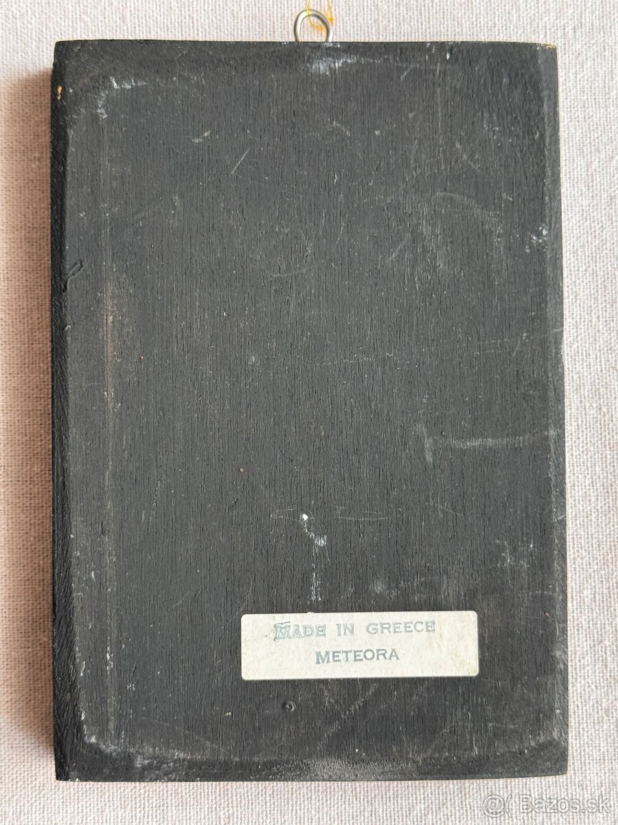 Dřevěná ikona svatý Rafael, Nikolaos a Irena. - 2