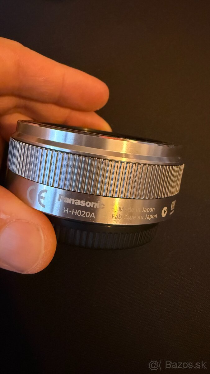 panasonic lumix ASPH 20mm F1.7 made in Japan - 2