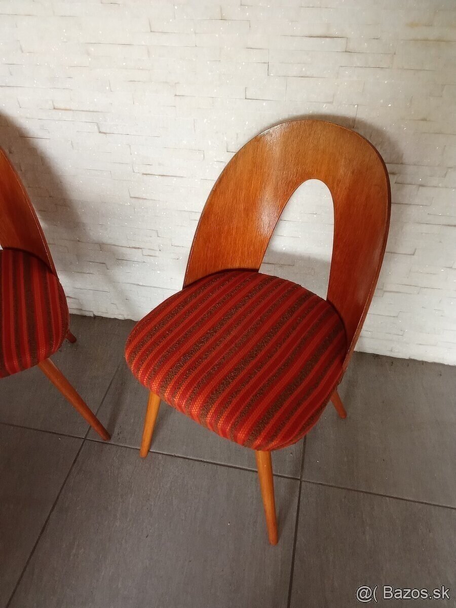 Retro stoličky Antonín Šuman 2 ks - 2