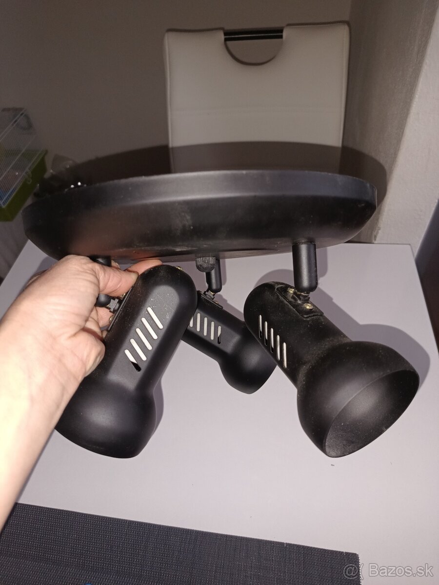 Čierny luster/svetlo - 2