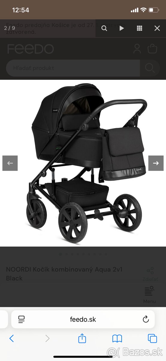 Noordi Aqua 2v1 kočík - 2