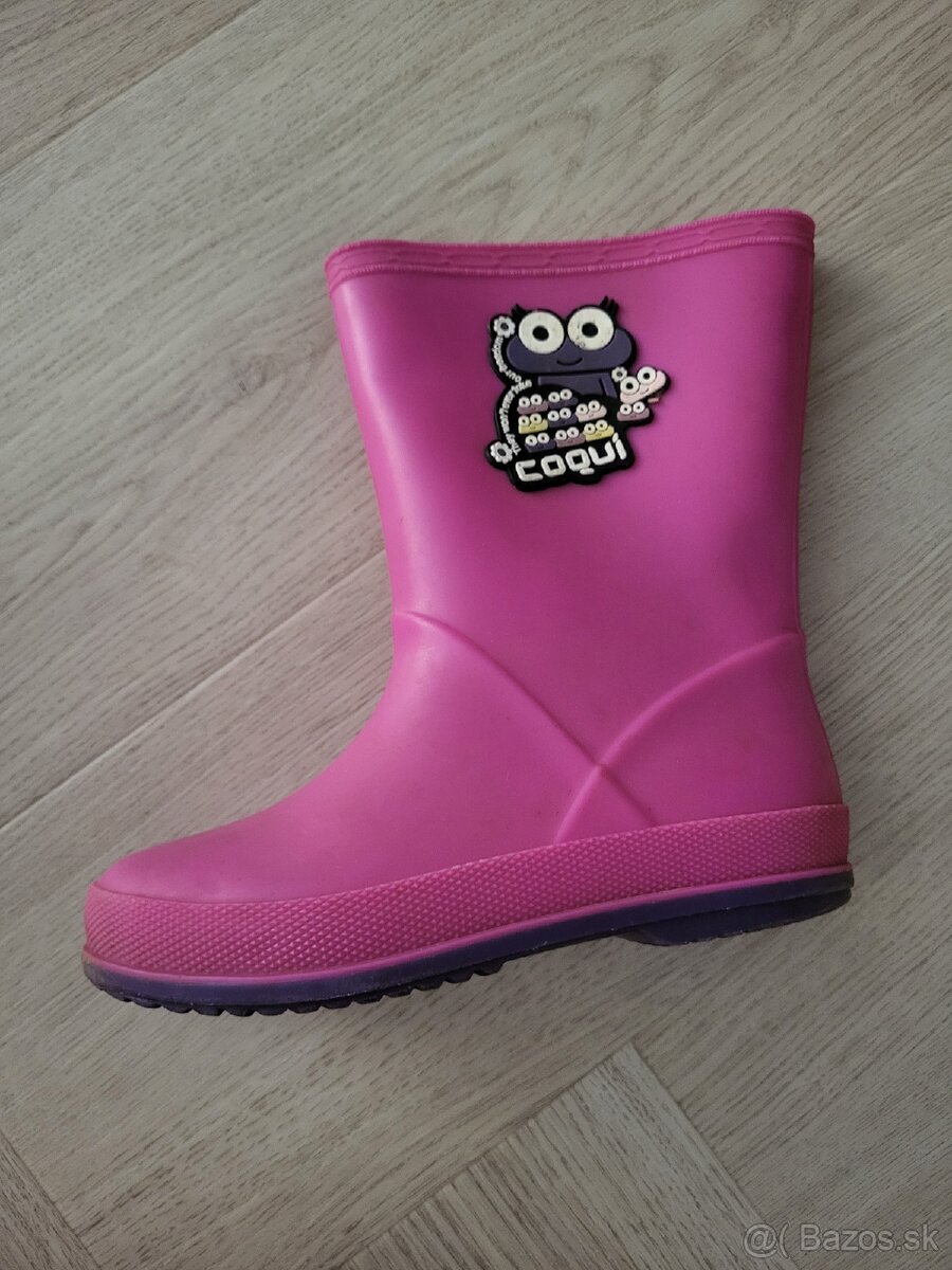 Dievčenské gumáky coqui veľ. 27 - 2