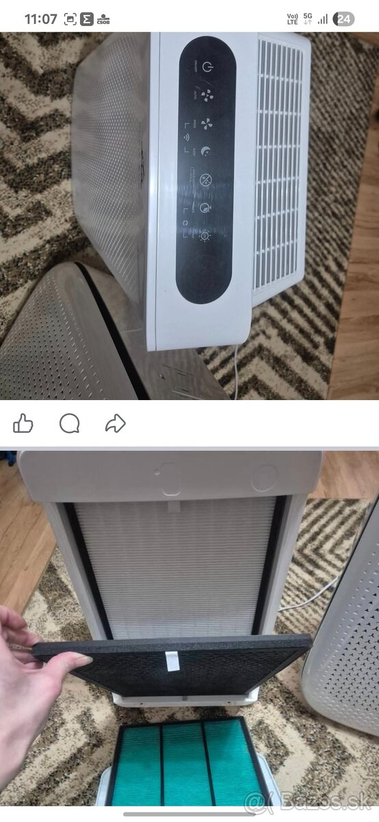 Čistička vzduchu Eta - 2