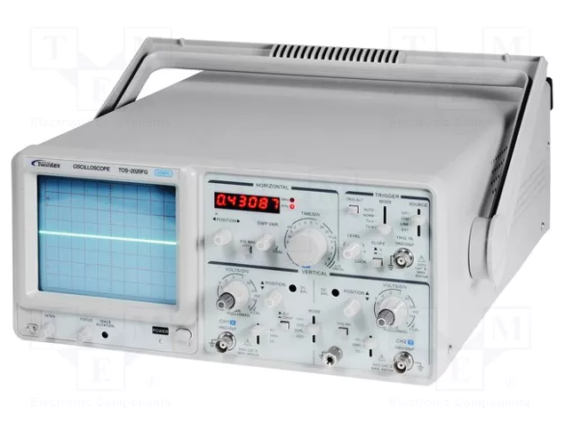 Analógový osciloskop TOS-2020CF - TWINTEX - 2