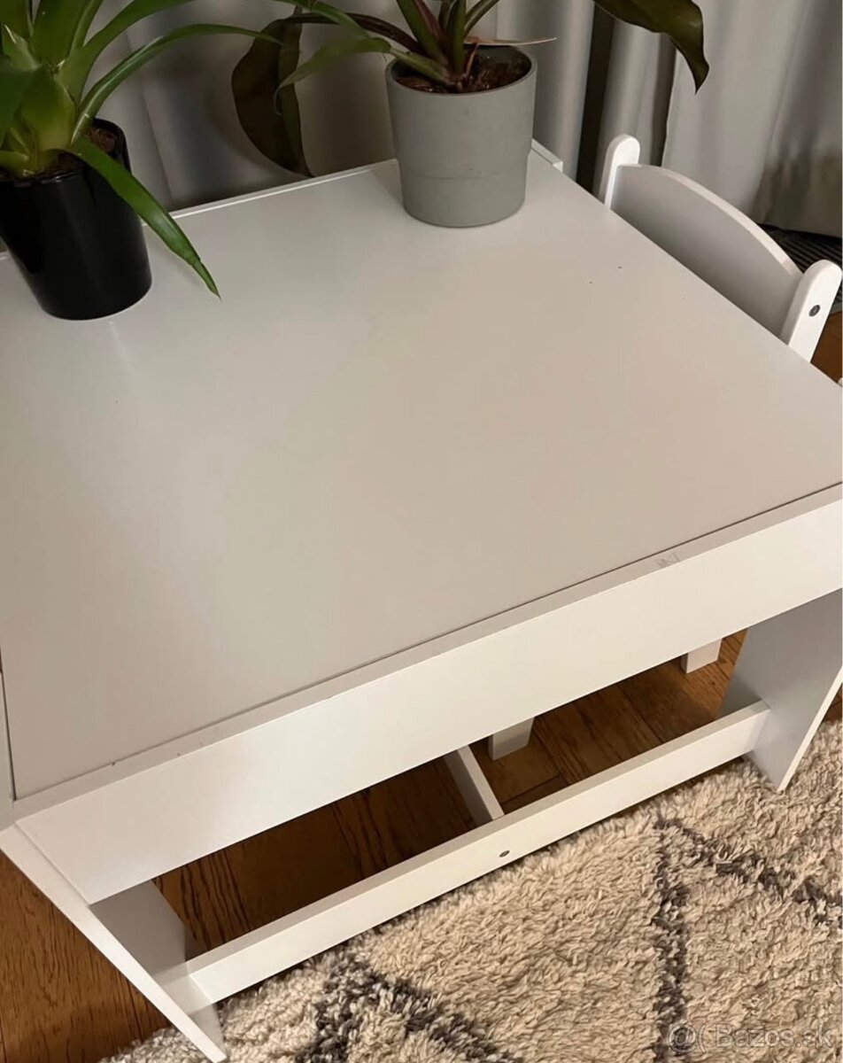 Detsky drevený stolík so stoličkou - 2