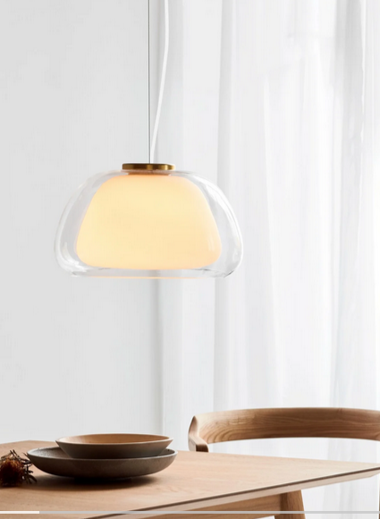 NORDLUX lampa zlatá/opal - 2