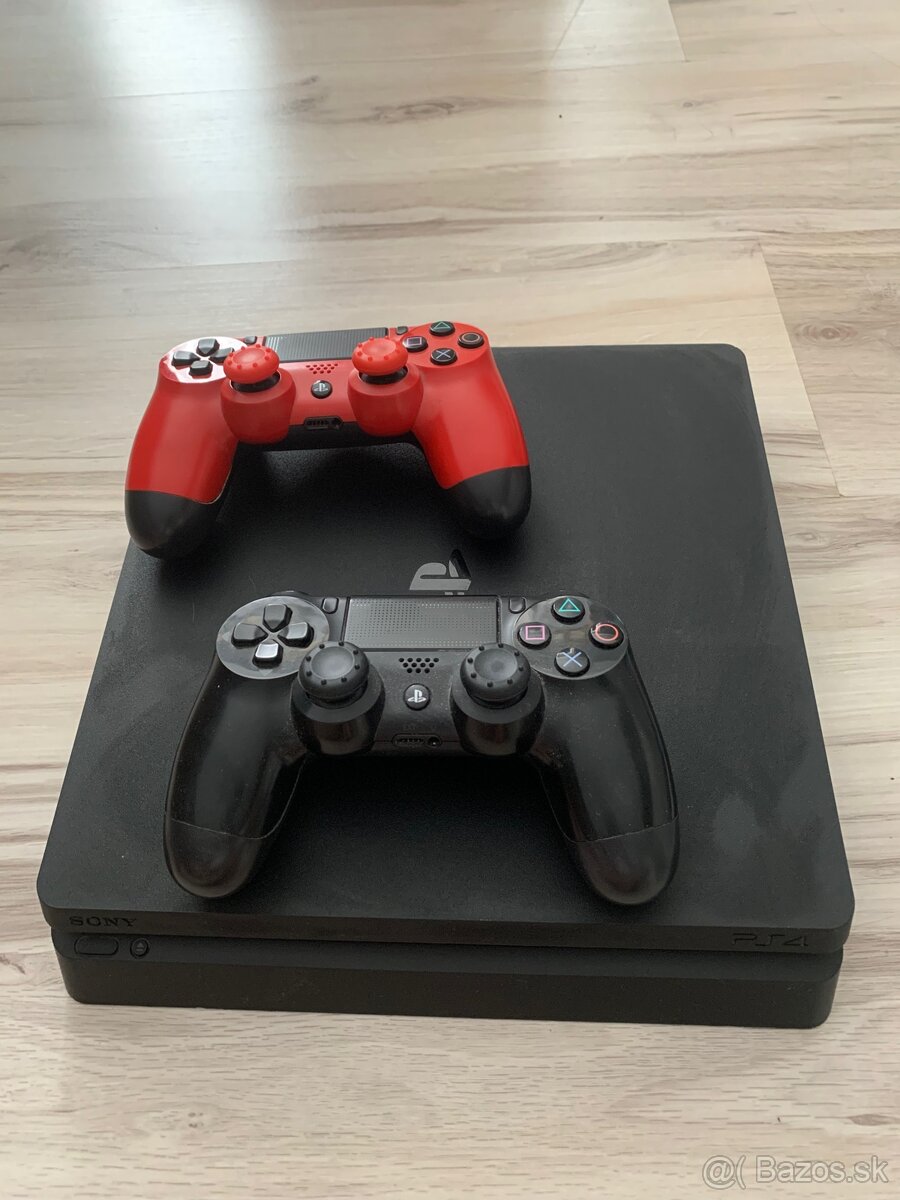 Predám Playstation 4 slim 500gb - 2