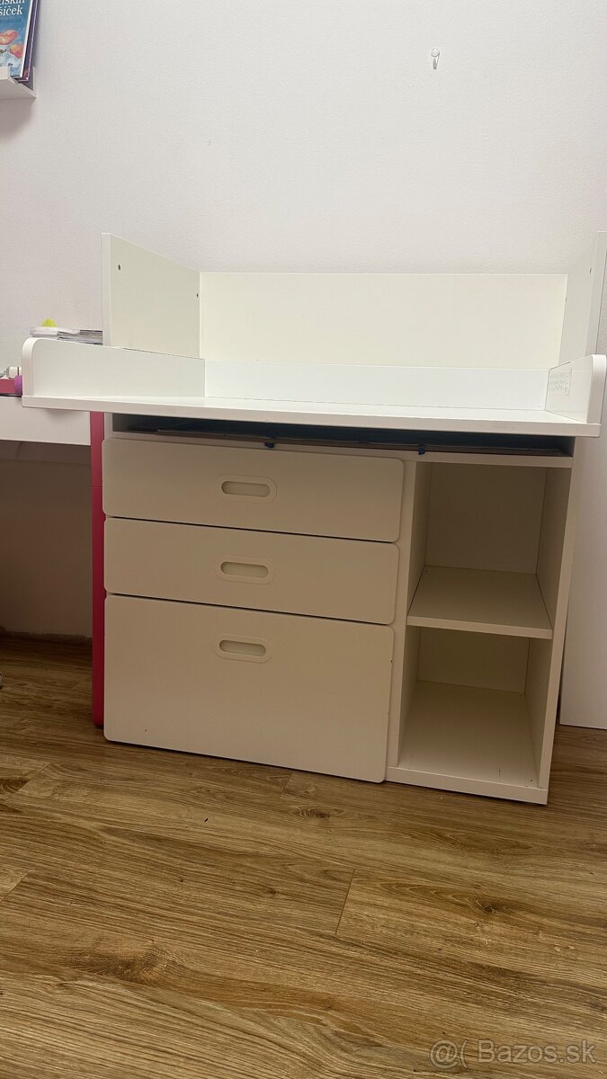 Predám prebaľovací pult ikea - 2