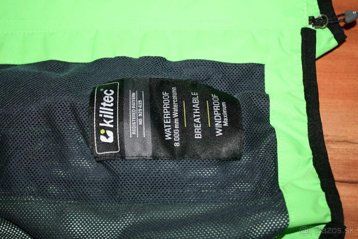 nepremokava turistická bunda Killtec 140 - 2
