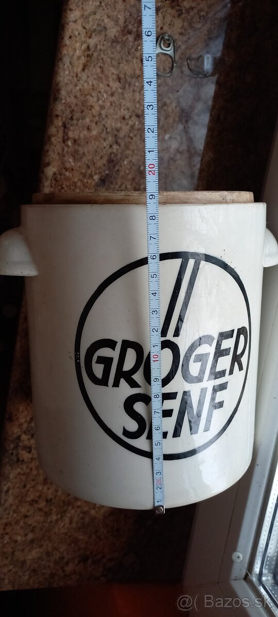 Predám nádobu Ditmar – Urbach na horčicu Gröger senf - 2