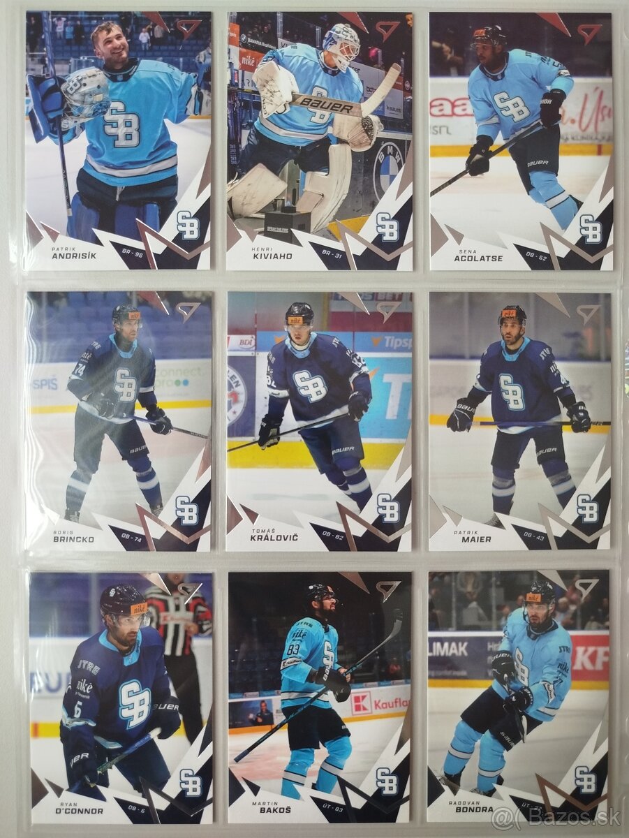 Hokejové kartičky TIPOS EXTRALIGA 25/26 - HC SLOVAN BRATISLA - 2