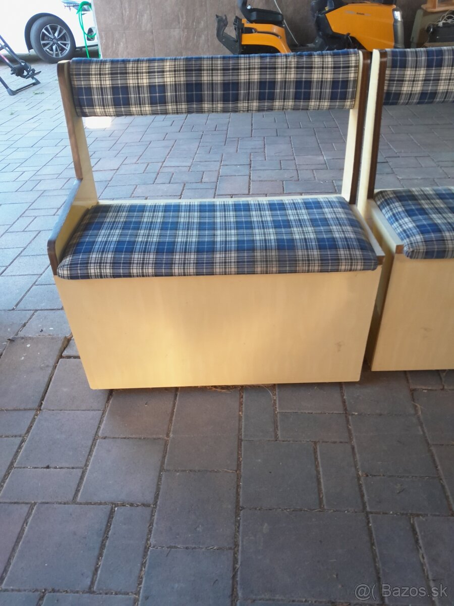 LAVICA SIRKA 80cm S ULOZNYM PRIESTOROM 5 eur za kus - 2