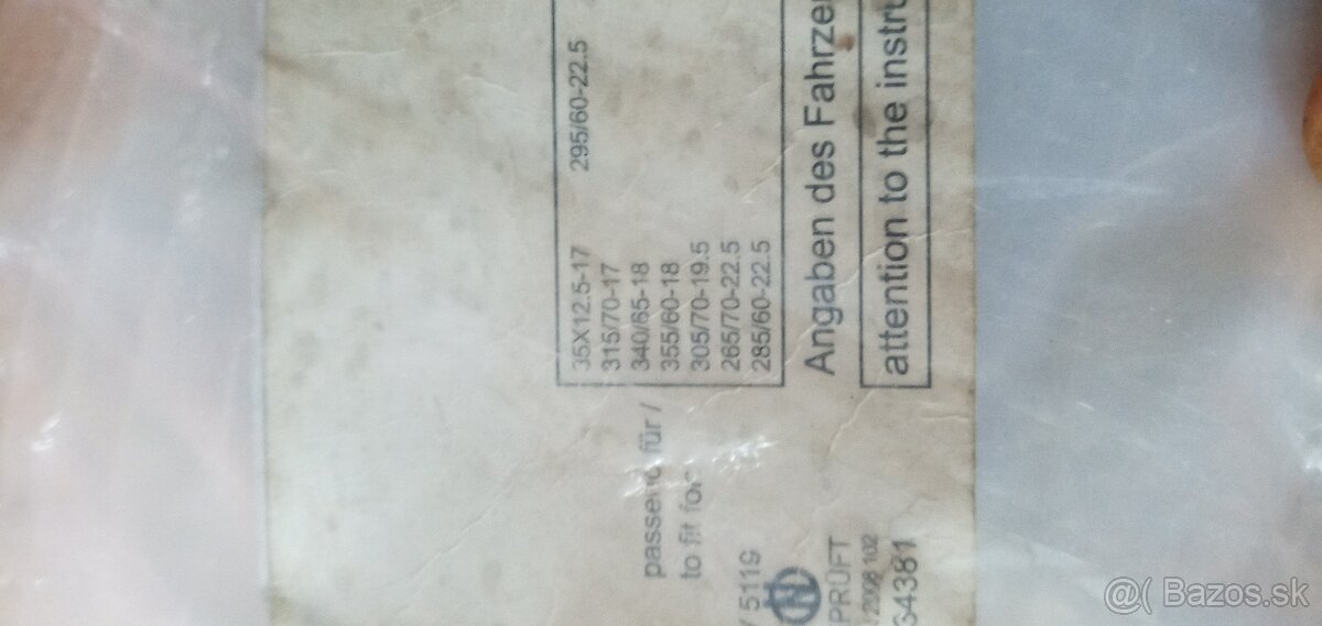 Snehové zaberove retaze offroad - 2