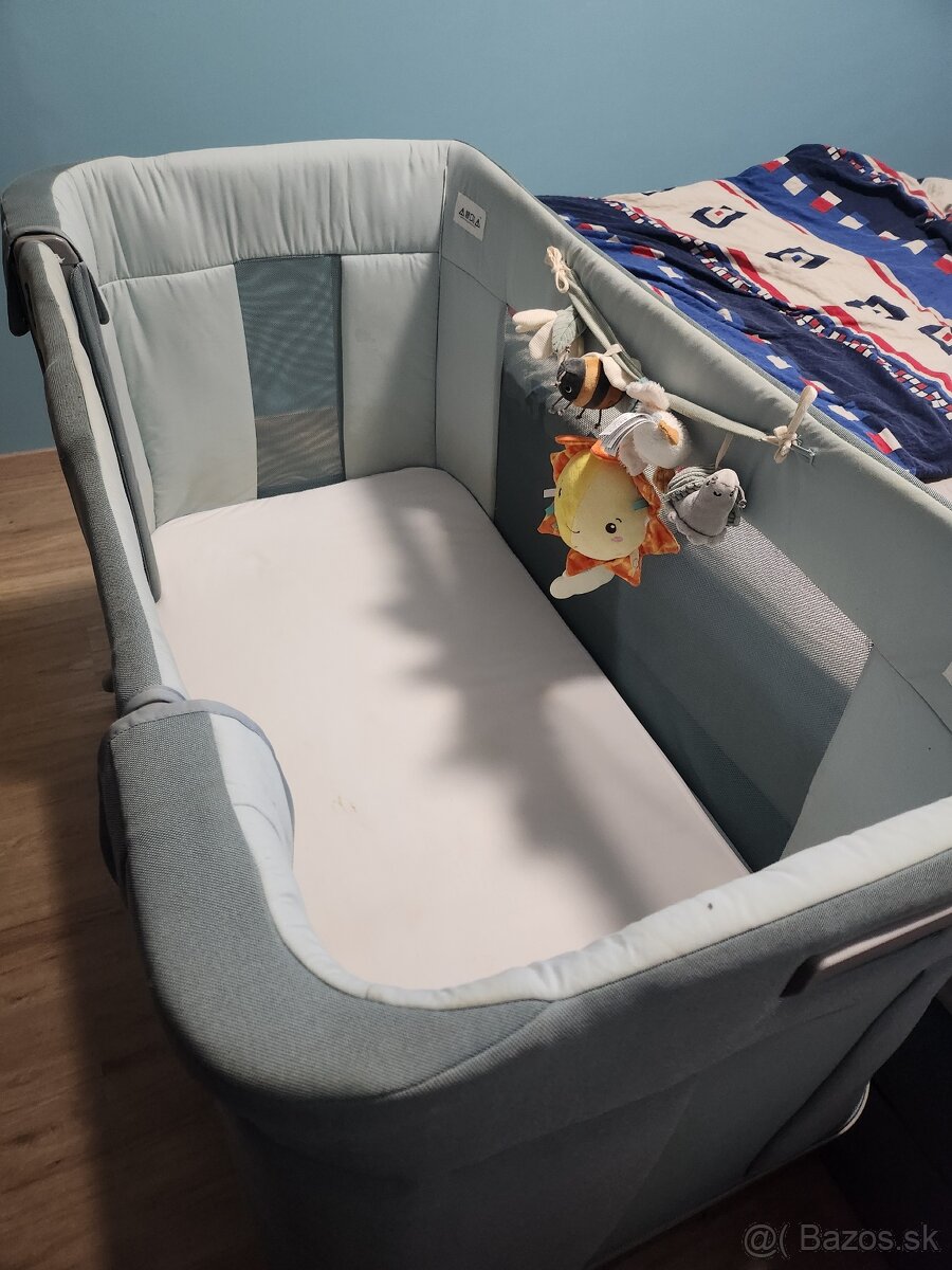 Chicco - Detská postieľka 3v1 NEXT2ME FOREVER (zelená) - 2