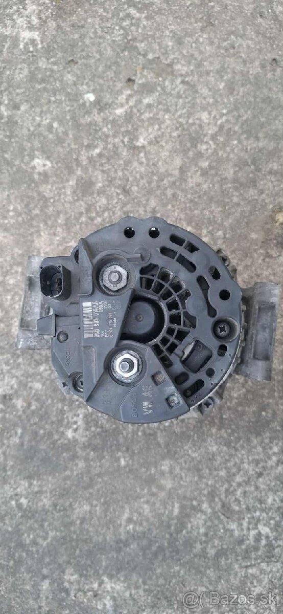 Alternátor 140A 1.8TFSI , 2.0TFSI , Škoda , Volkswagen - 2